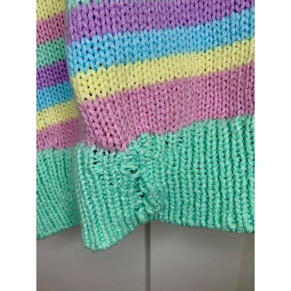 Show Me Your Mumu 3 Piece Nineties Knit Set in Pastel Dream Size M/L Striped - Picture 10 of 15